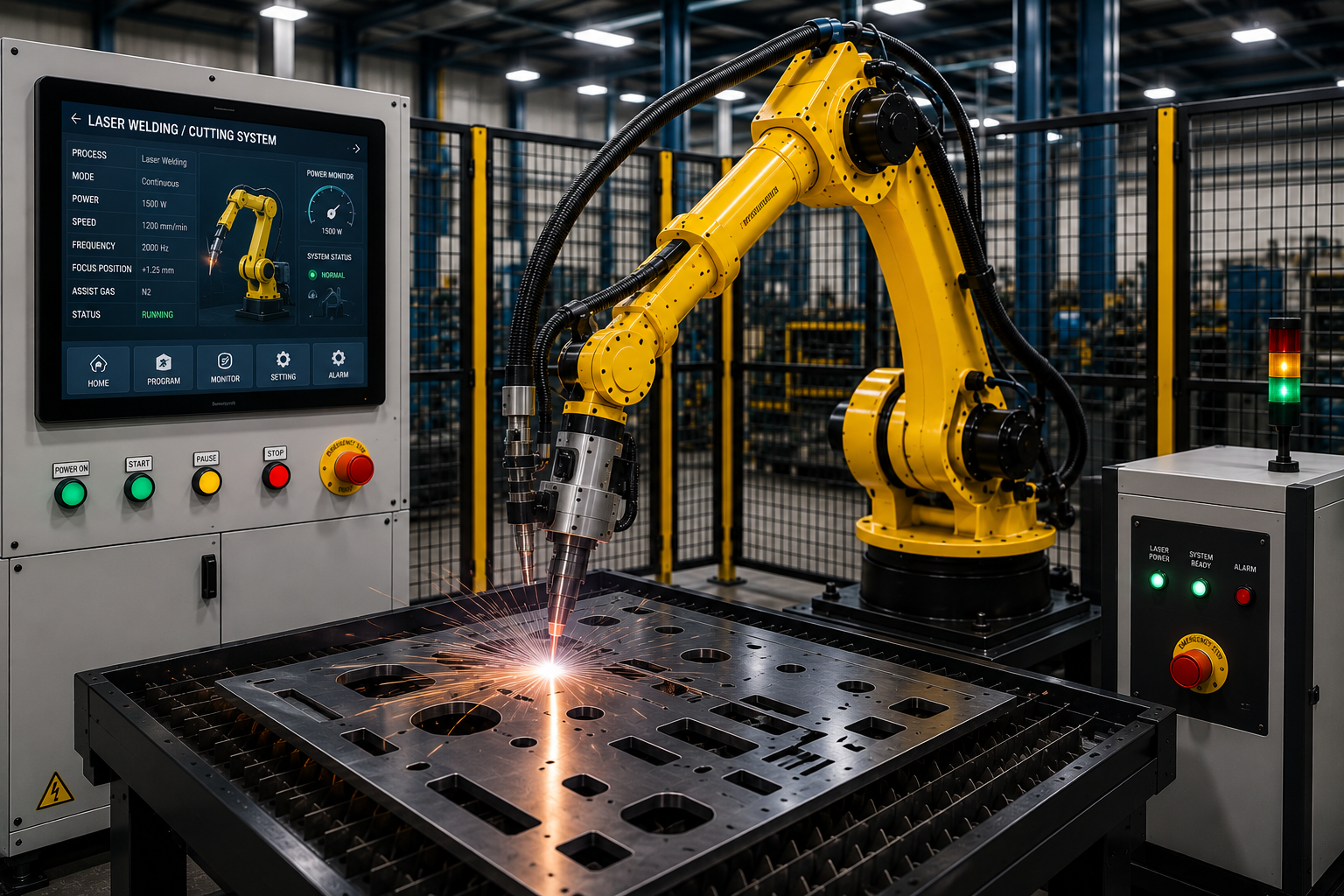 Robotic Laser CuttingWelding