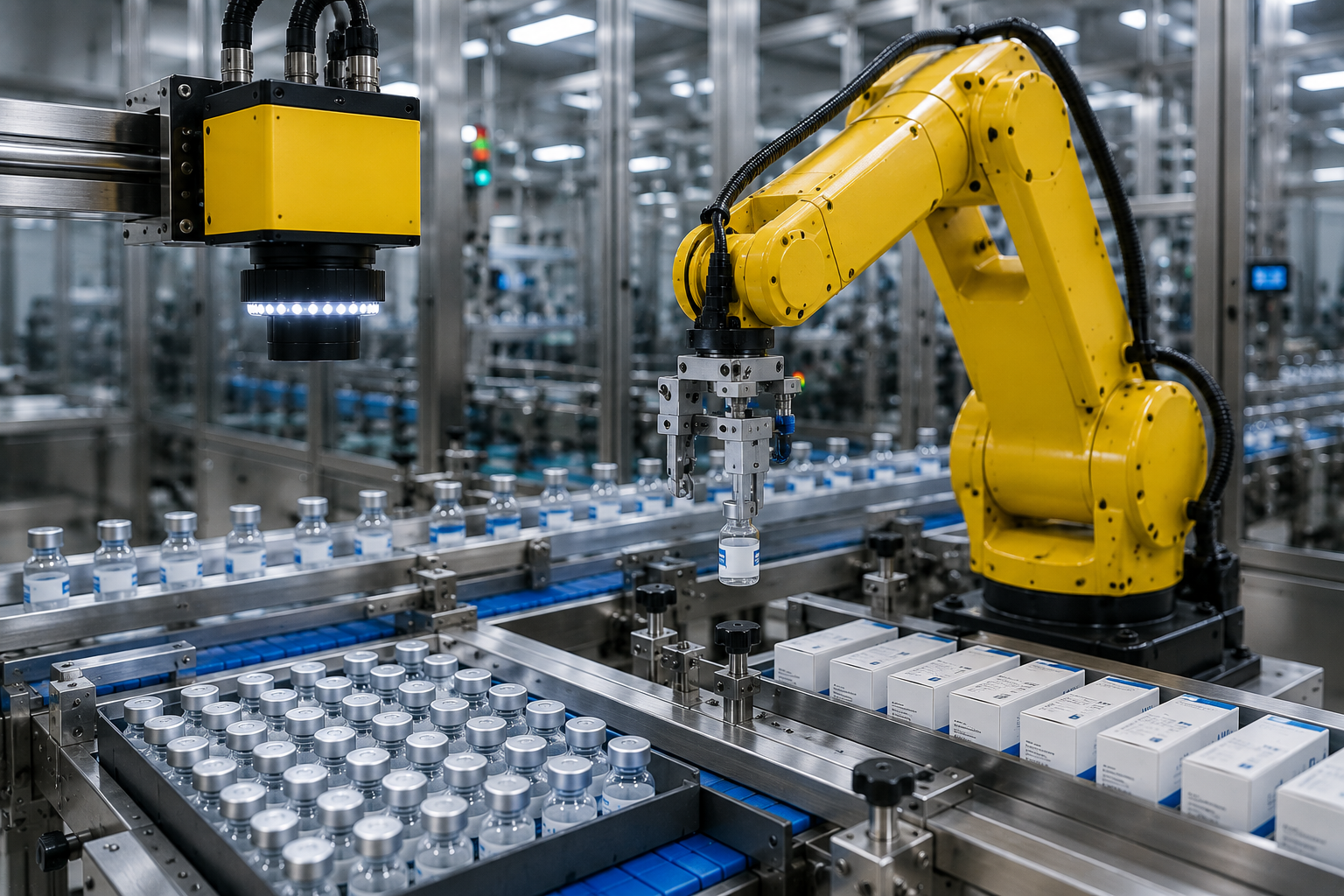 Pharmaceutical robotics in action