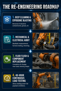 Re engineering roadmap for industrial robots