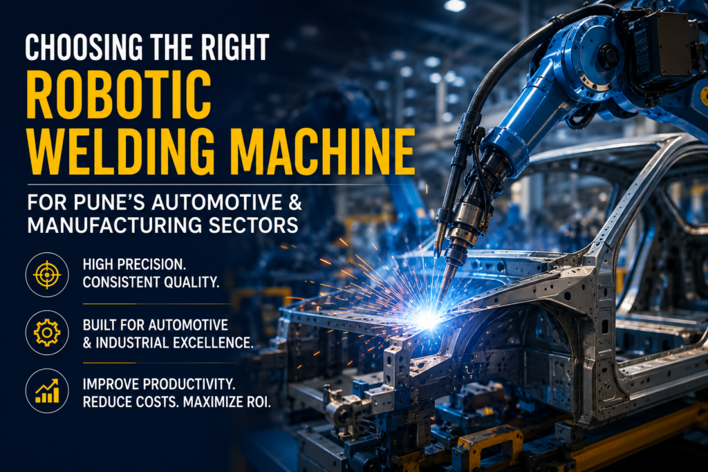 Robotic welding machine manufacturers in pune