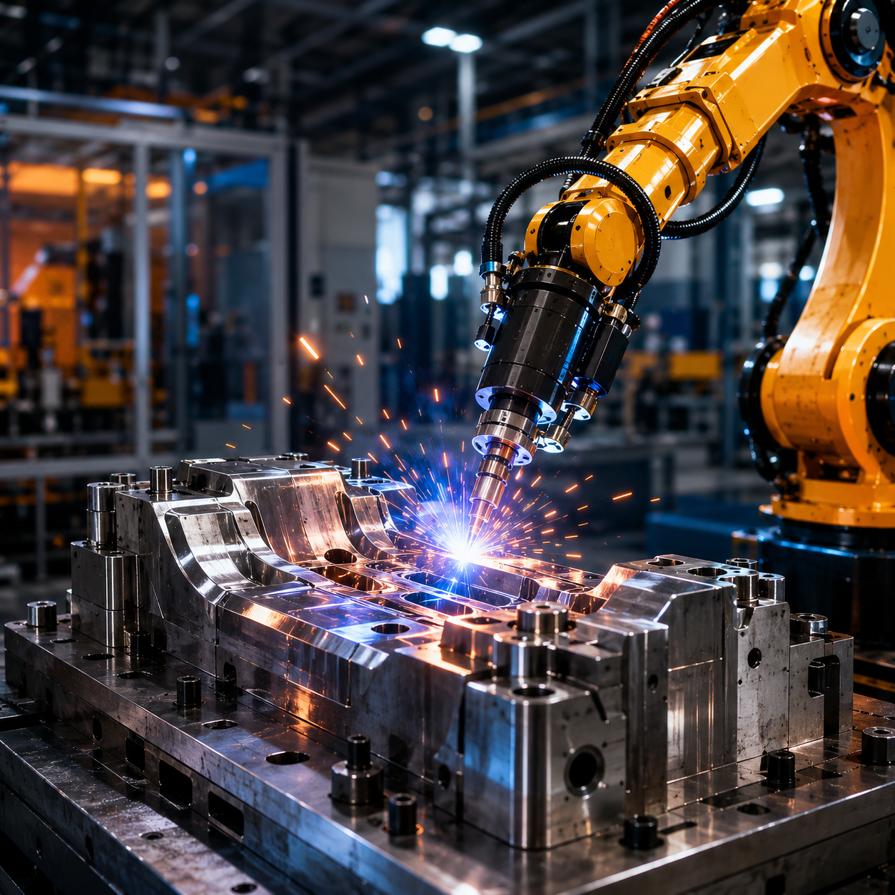 Robotic Precision Mold Machining