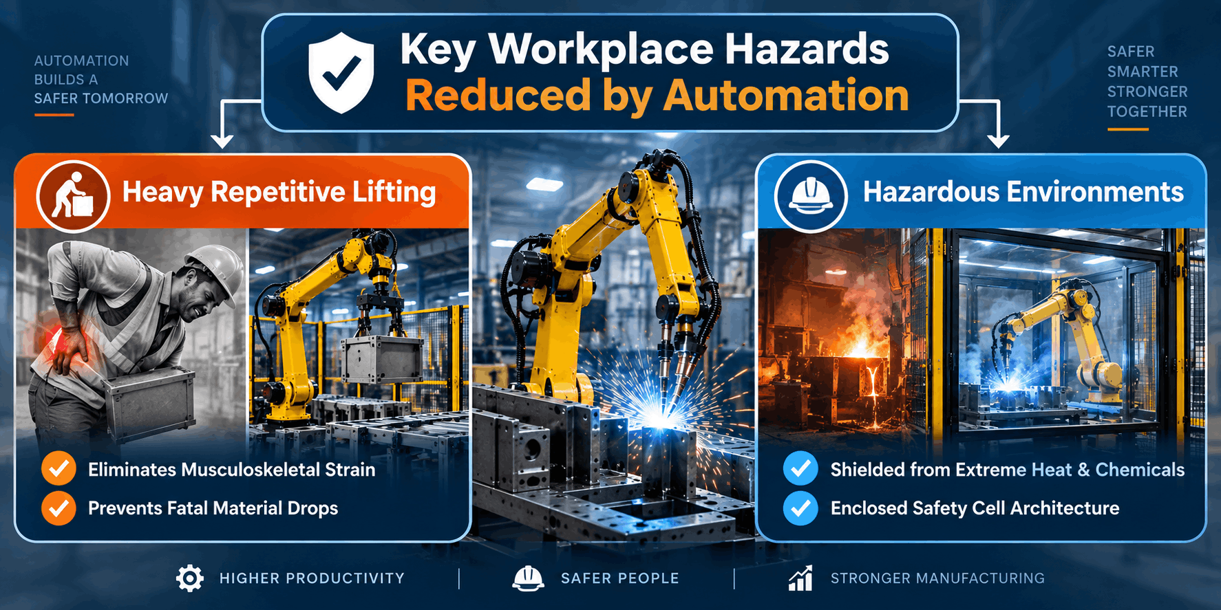 Automation Reduces Workplace Hazards