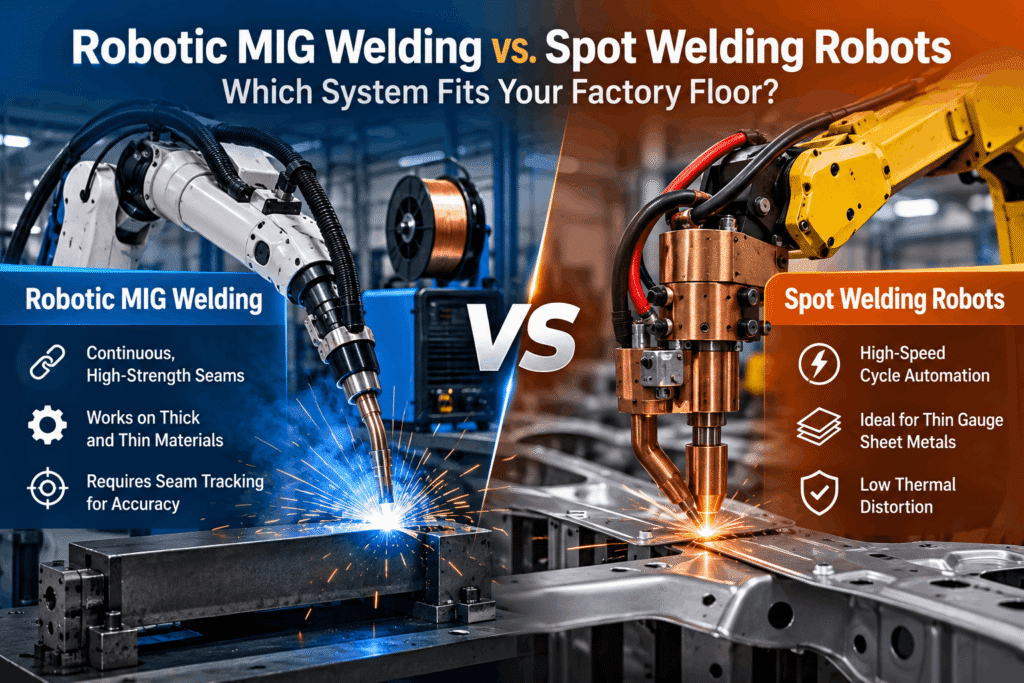 Robotic Welding Showdown MIG vs Spot