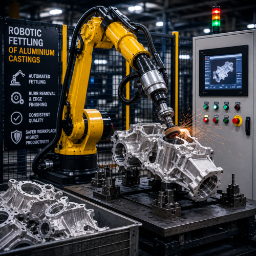 Robotic Aluminum Casting Finishing